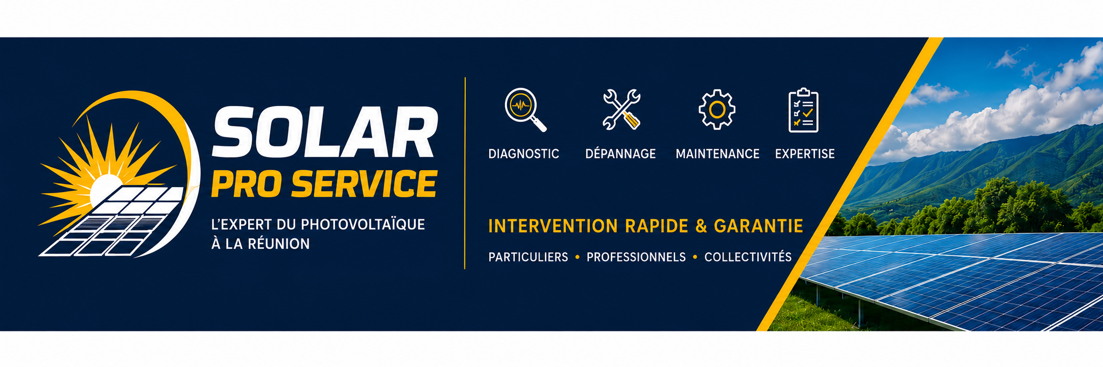 Solar Pro Service — diagnostic, dépannage, maintenance et expertise photovoltaïque à La Réunion